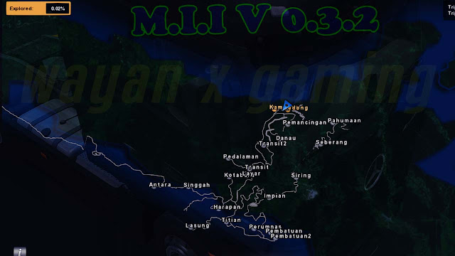 Mod Map M.I.I V 0.3.2 Reboisasi Terbaru Euro Truck Simulator 2