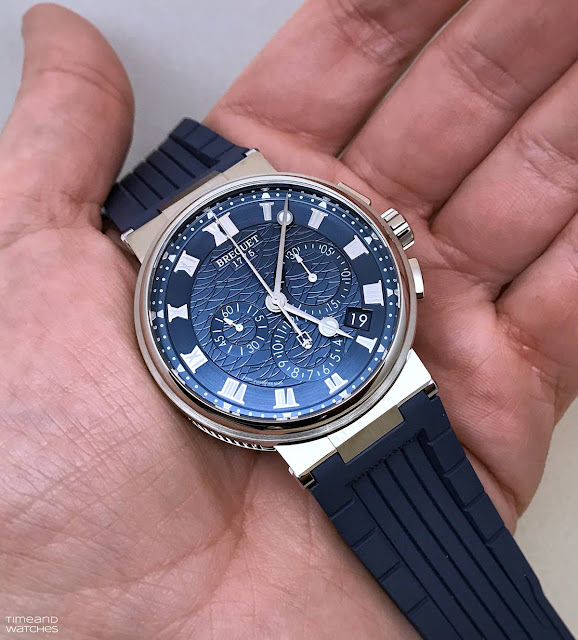 Breguet - Marine Chronographe 5527 | Time and Watches | The watch blog