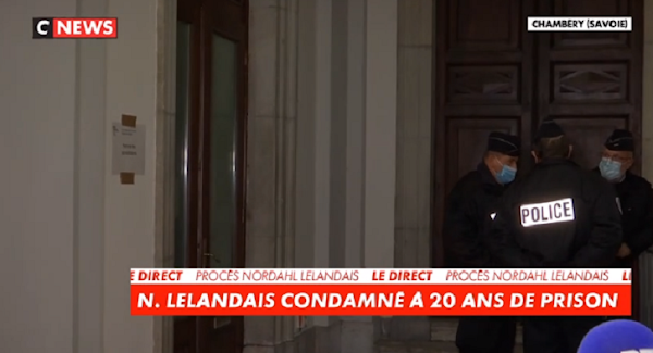 MEURTRE D’ARTHUR NOYER : NORDAHL LELANDAIS CONDAMNÉ À 20 ANS DE PRISON