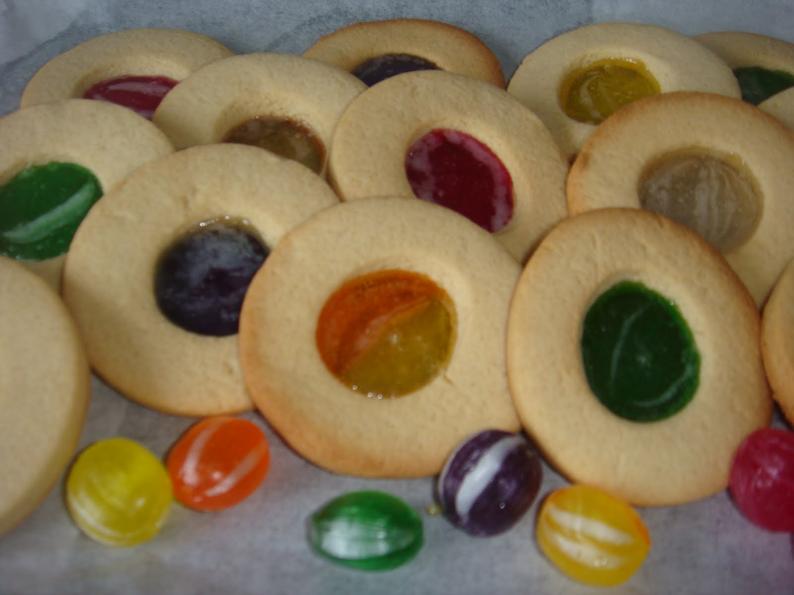Cakey Bakey Stained Glass Window Biscuits