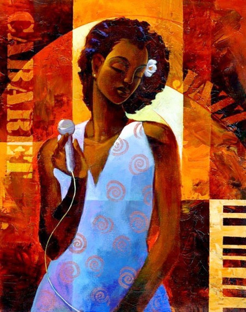 Arte Y Actividad Cultural Las Negritas Pinturas Africanas De Estilo