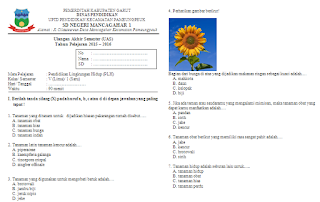 Soal Uas Plh Kelas 5 Semester 1 Dan Kunci Jawaban Revisi Sekolah