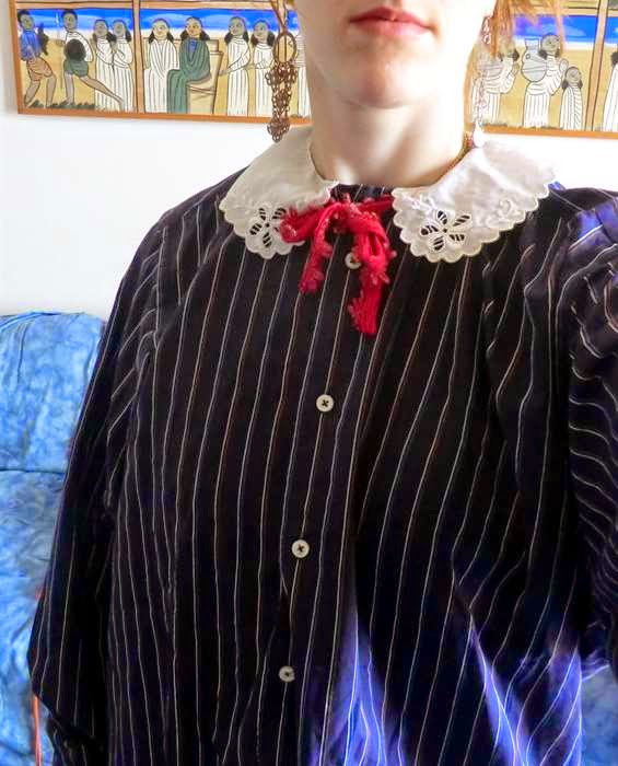 Stylebunny Modifica a una camicia sostituzione del colletto/Shirt