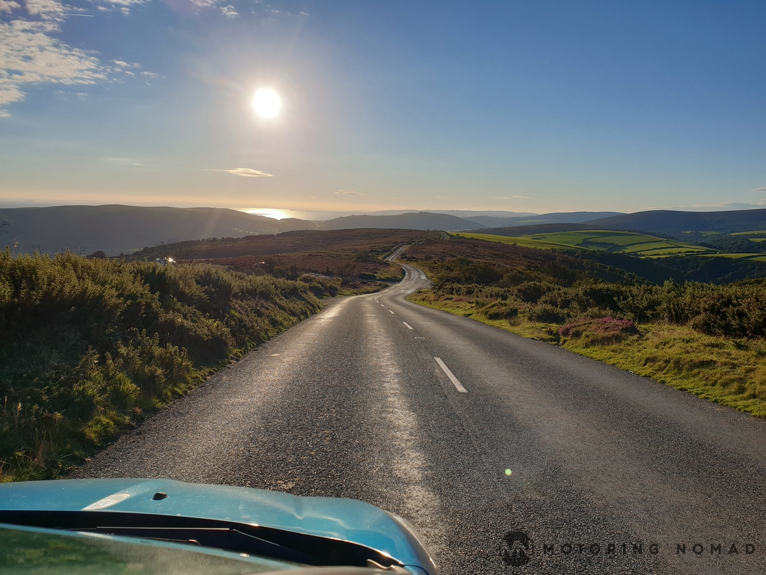 Great Driving Roads A39 Porlock to Lynton, Exmoor National Park