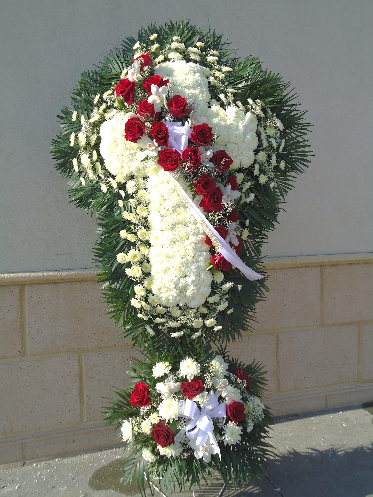 Glendale Florist Funeral Designs Crosses