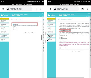 Setting DHCP router tplink