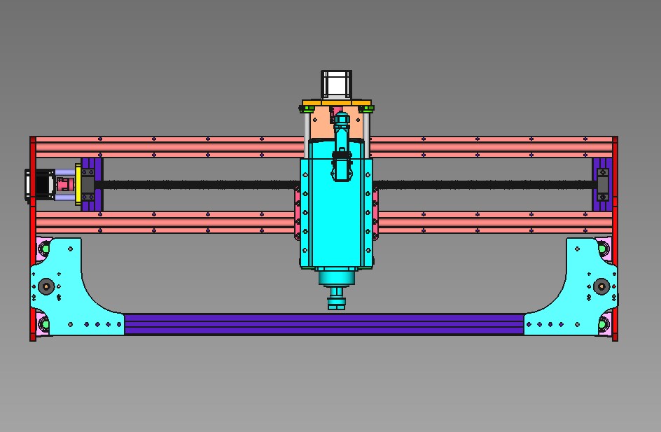 สร้าง CNC Router ด้วยตนเอง มีแบบ FreeCAD Download