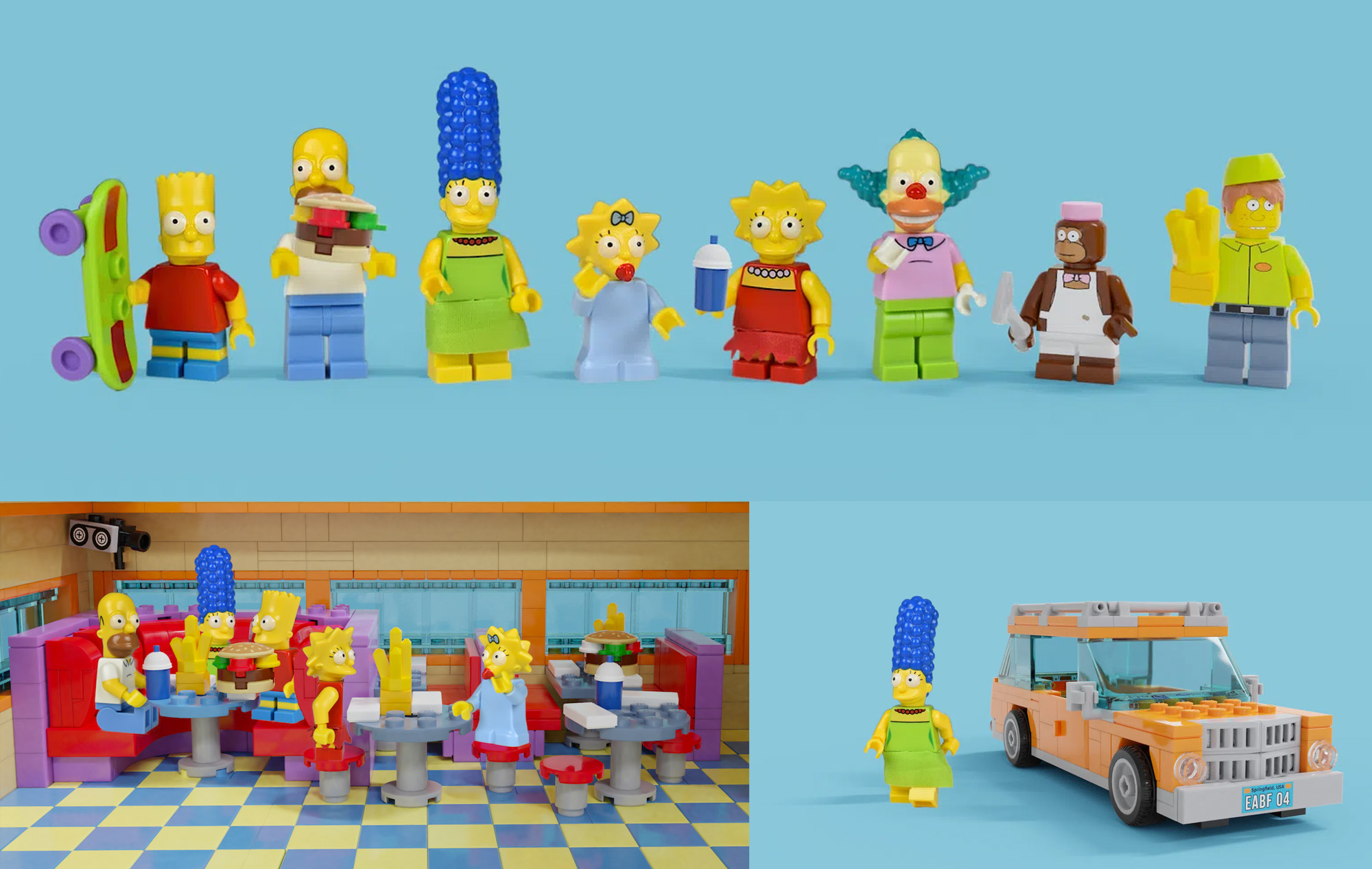 レゴ(R)アイデアで『シンプソンズのクラスティバーガー』が製品化レビュー進出！2020年第3回1万サポート獲得デザイン紹介