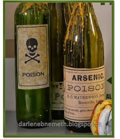 Poison Labels on Wine Bottles