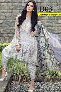 MARIA.B Eid Lawn Catalog 2016/2017 Dress Collection with Price