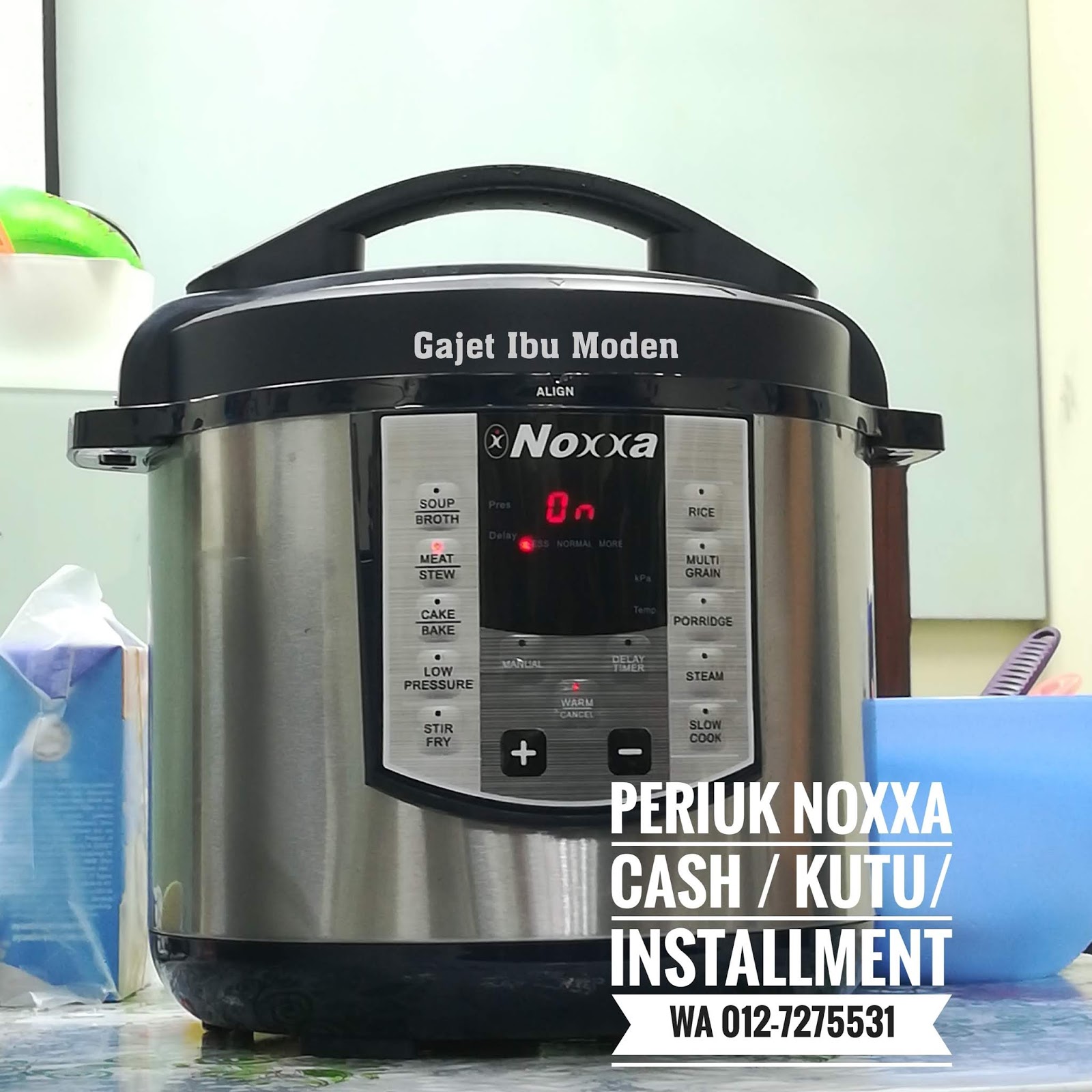 CIRICIRI PRESSURECOOKER NOXXA MODEL BARU