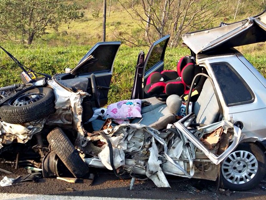 Apenas neste ano, quase 10 mil crianças e adolescentes foram indenizados com o seguro DPVAT 1 acidente carro botucatu sp 15092015 001