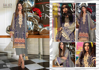 Fairlady Sana Safinaz Hit Design Colour Pakistani Suits