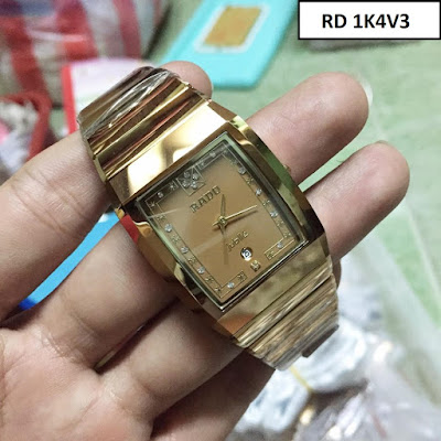 đồng hồ rado mặt vuông dây đá ceramic