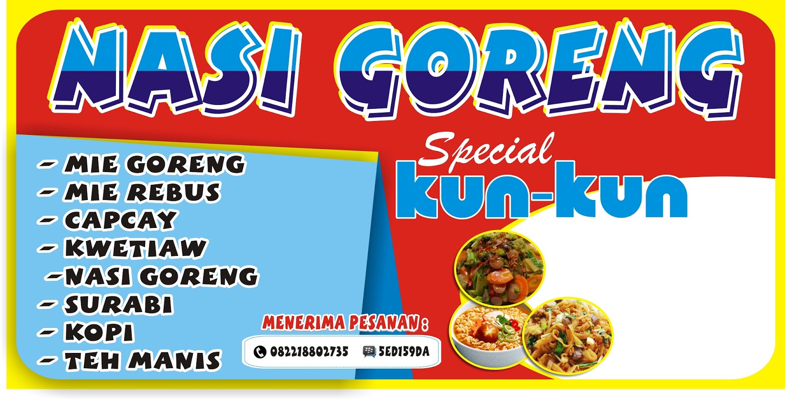 Download Contoh Spanduk Nasi Goreng cdr KARYAKU