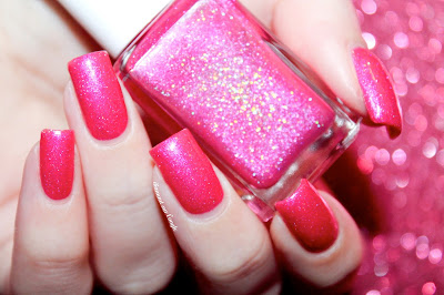 Swatch of the nail polish "Princess Parking Only" from Glam Polish