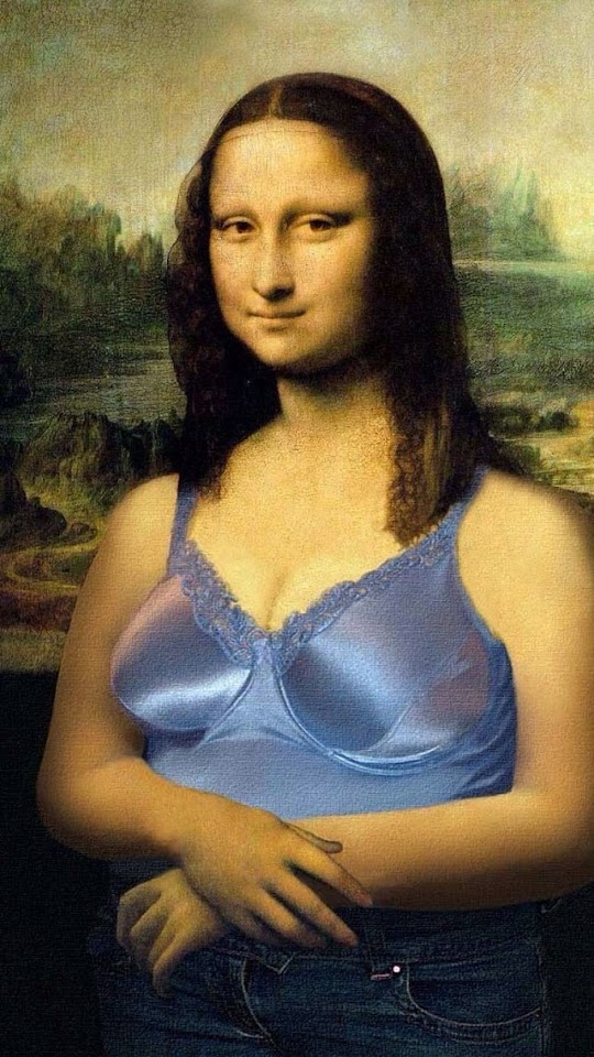   Funny Mona Lisa   Android Best Wallpaper