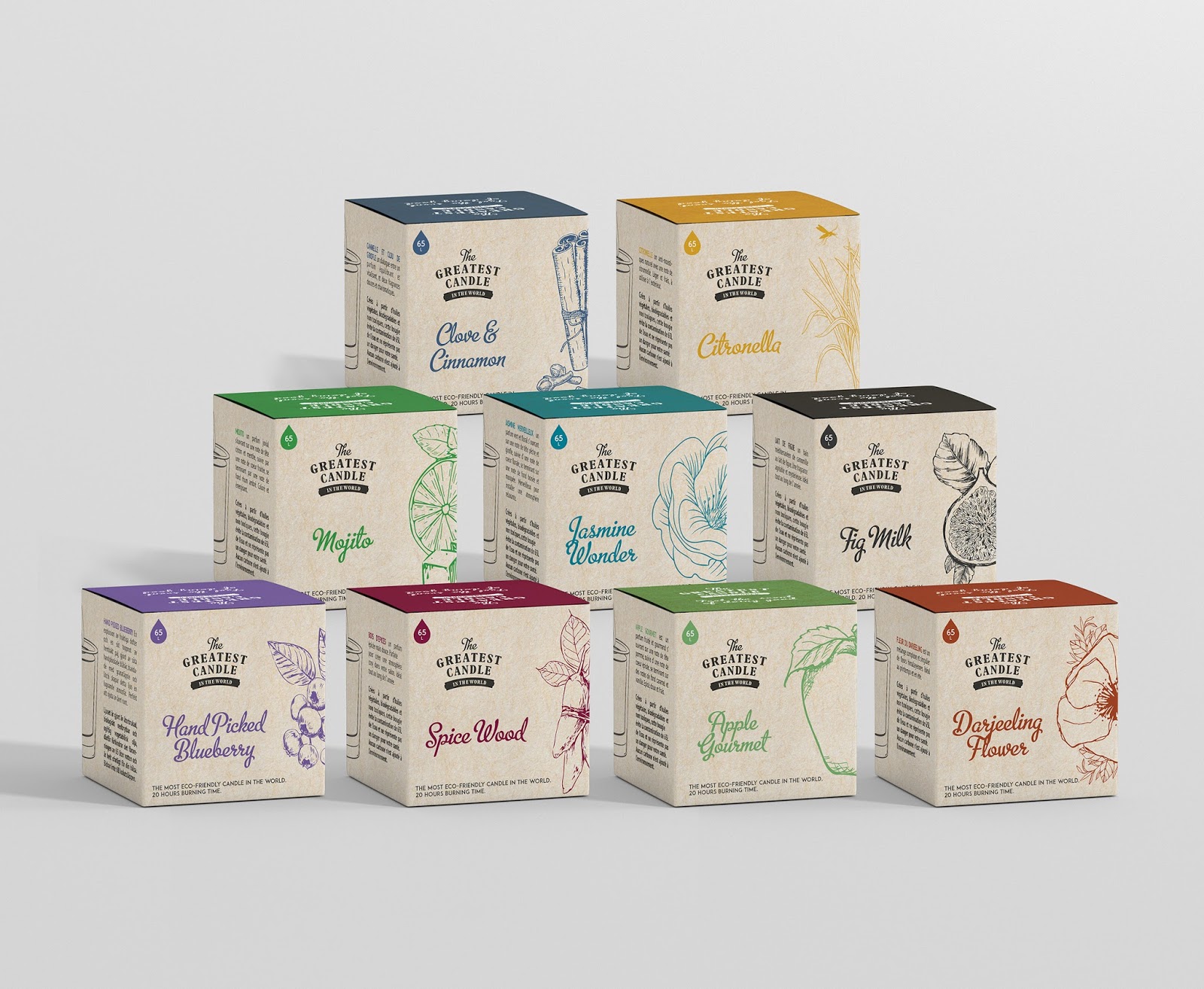 The Greatest Candle In The World Packaging Of The World