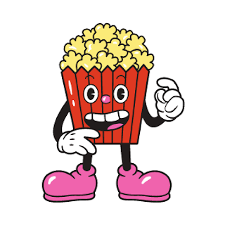 kawaii popcorn cartoon pfp
