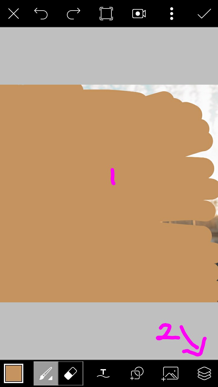 Tutorial Edit Foto CoratCoret / Eraser Tool (Picsart Tutorial