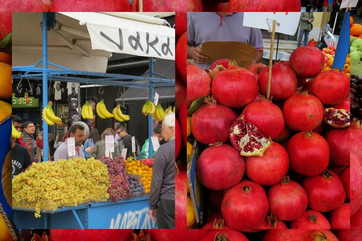 Pomegranates in Athens