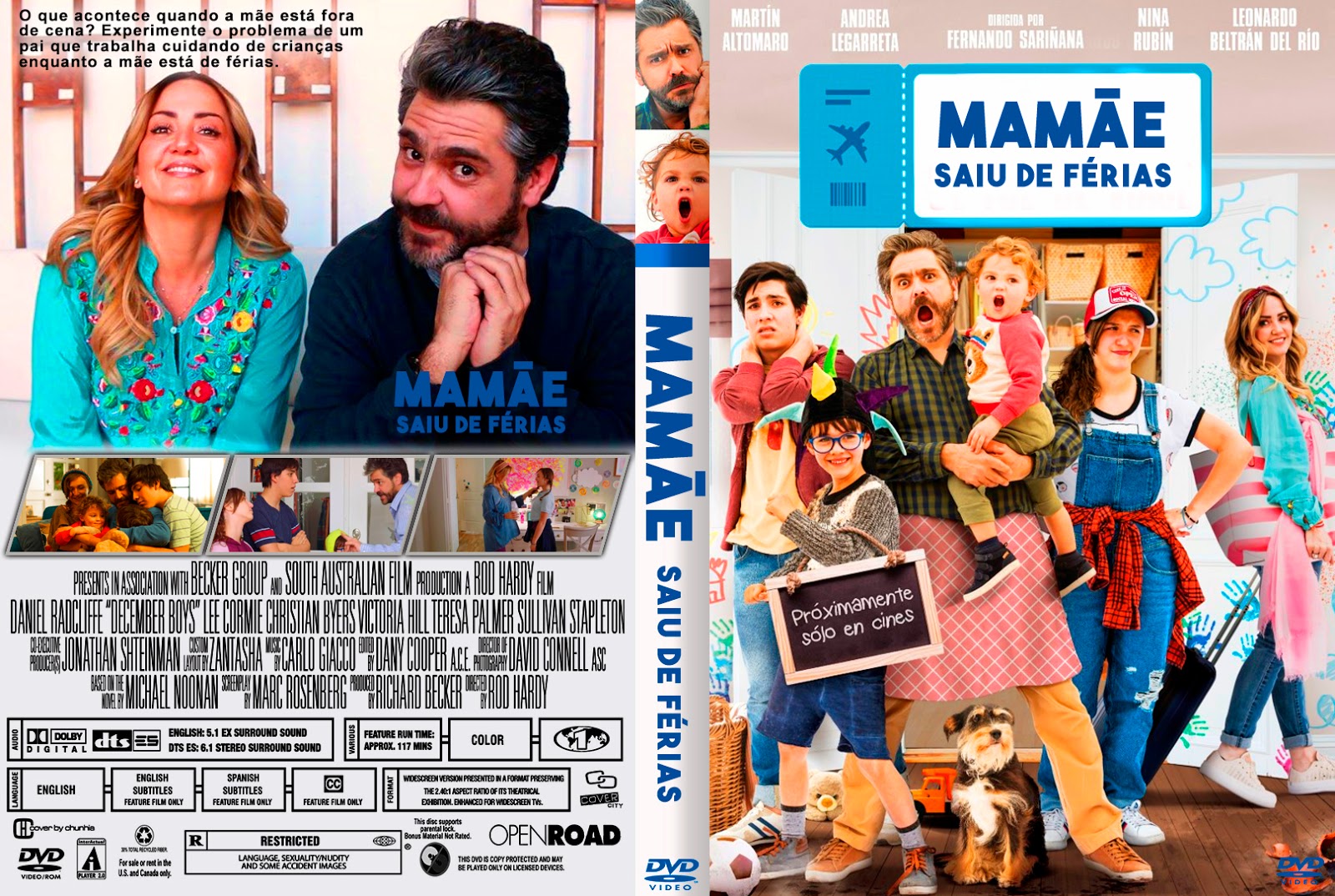 Tudo Capas 04 Mamãe Saiu De Férias Capa Filme DVD