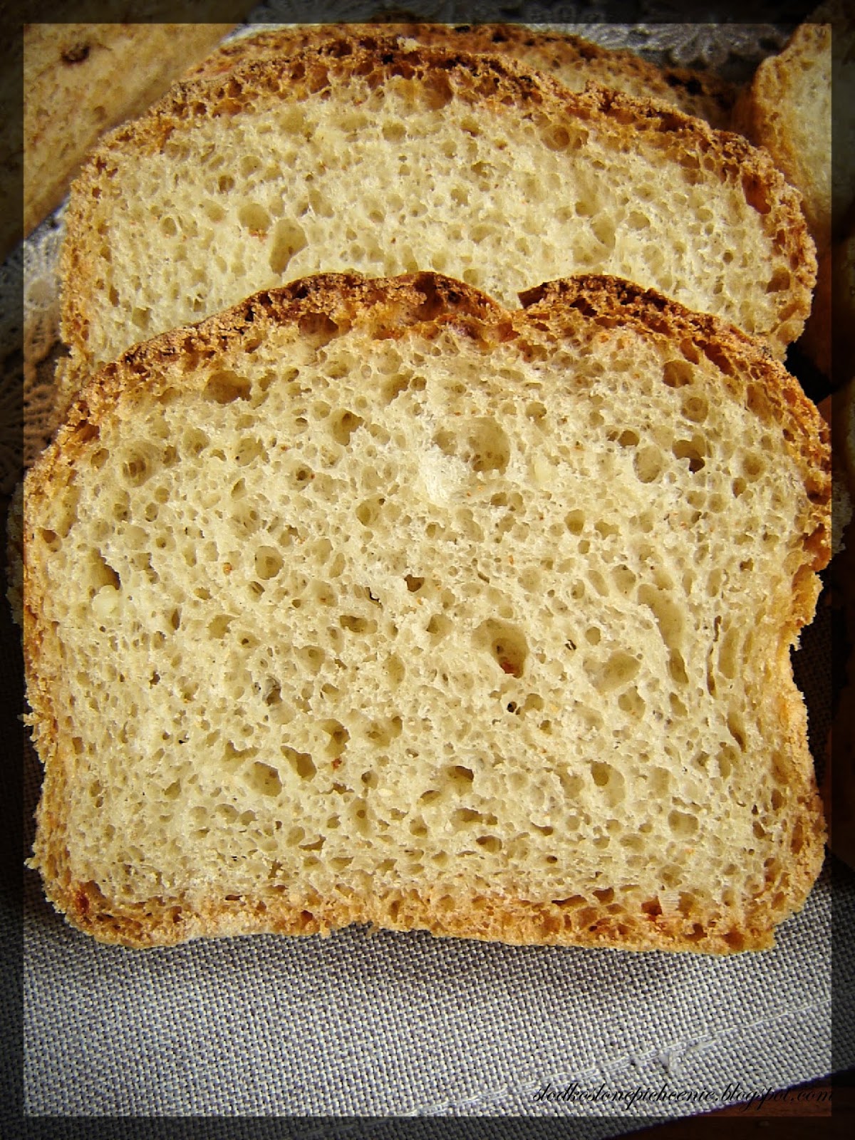 Chleb z twarogiem