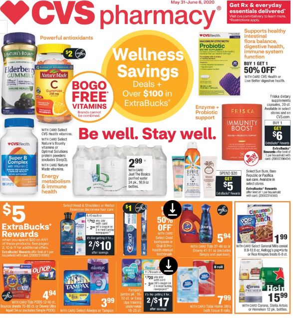 CVS Ad Scan 5/31 to 6/6 CVS Couponers