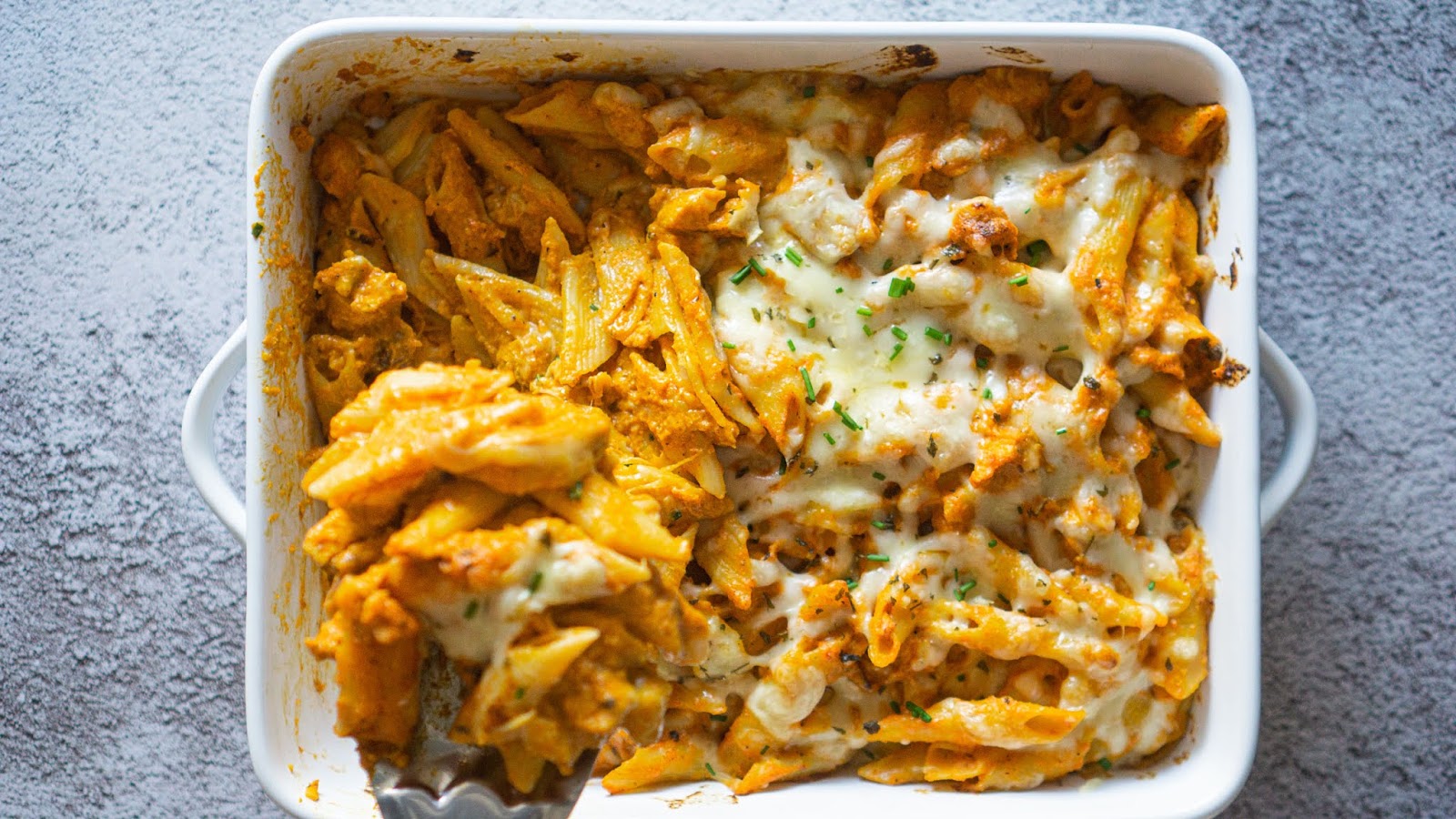 Butter Chicken Pasta Bake | Creamy Desi-Style Pasta | Hungry for Goodies