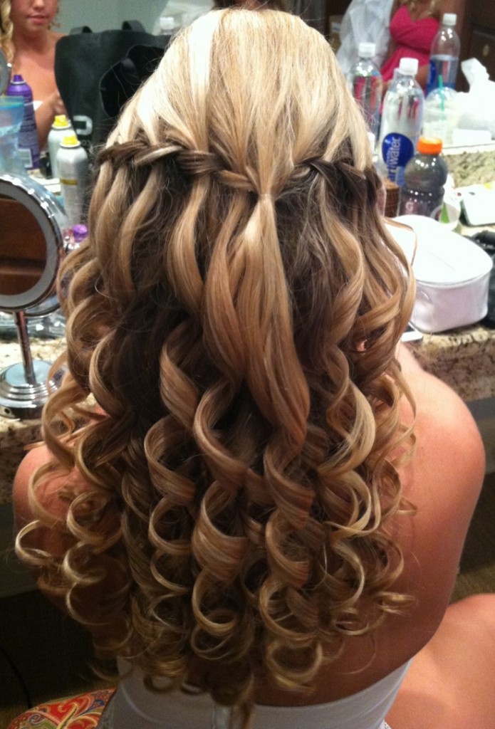 Prom Hair Down Fashion Dresses
