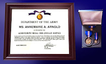 U.S. Army Medal for Civilian Service Award 2016