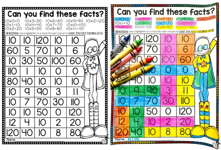Beginning Multiplication Games - Count on Tricia