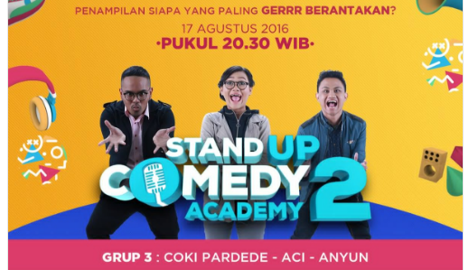 Peserta Stand Up Comedy Academy 2 yang Gantung Mik Tgl 17 Agustus 2016