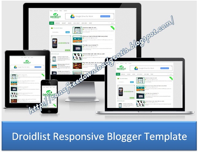 Droidlist Responsive Blogger Template Droidlist Responsive Blogger Template