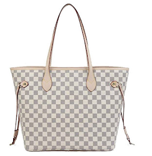 Daisy Rose Checkered Tote Shoulder Bag with inner pouch - شاهد اليوم