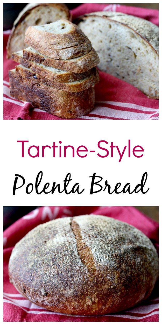 TartineStyle Sourdough Rosemary Polenta Bread Karen's Kitchen Stories