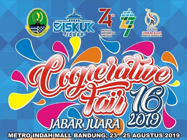 KUK Provinsi Jawa Barat Gelar Cooperative Fair 23 - 25 Agustus 2019