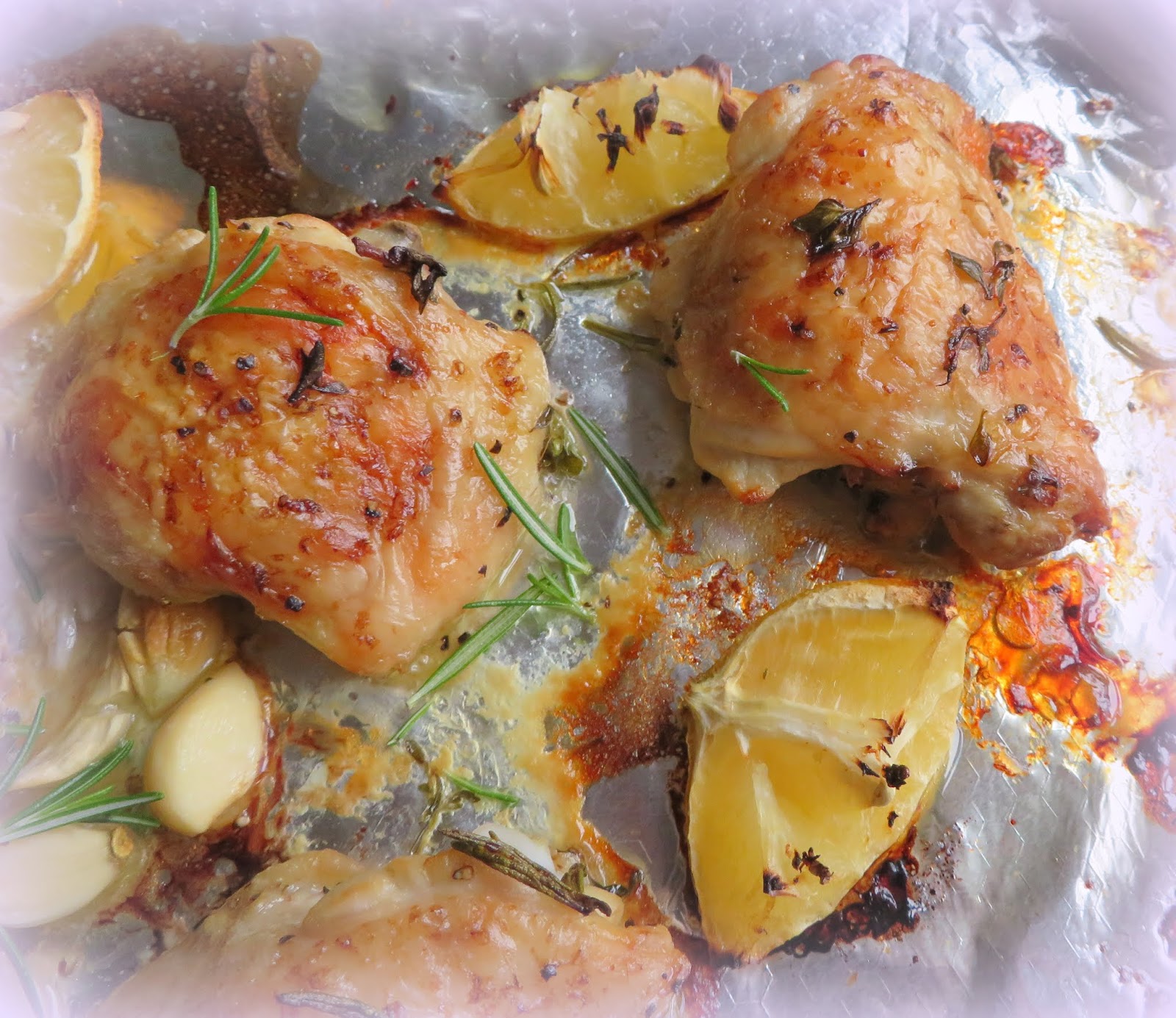 Lemon & Herb Roasted Chicken Thighs The English Kitchen
