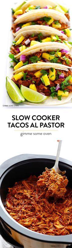 This slow cooker tacos al pastor recipe is quick and easy to prepare, full of amazing flavor, and your slow cooker does all the work for you! This slow cooker tacos al pastor recipe is quick and easy to prepare, full of amazing flavor, and your slow cooker does all the work for you!