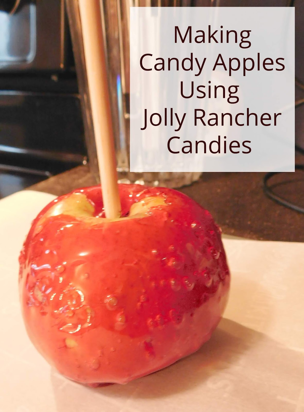 Jolly Rancher Candy Apple