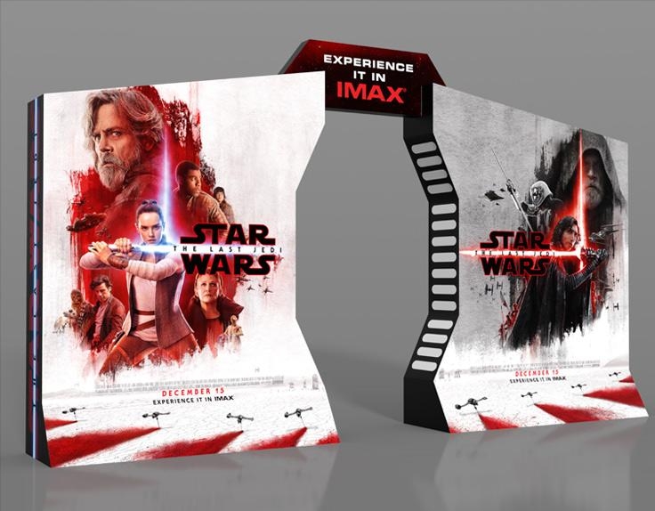 New Star Wars The Last Jedi Imax Poster Has New View Of Rey The