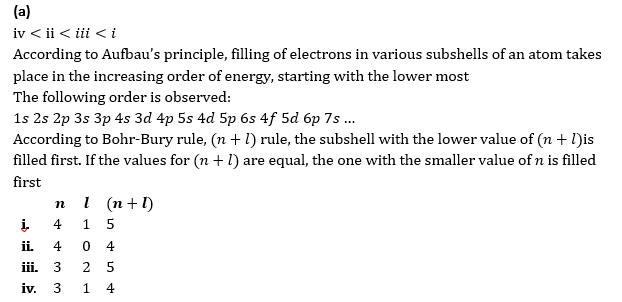 STRUCTURE OF ATOM Quiz-1