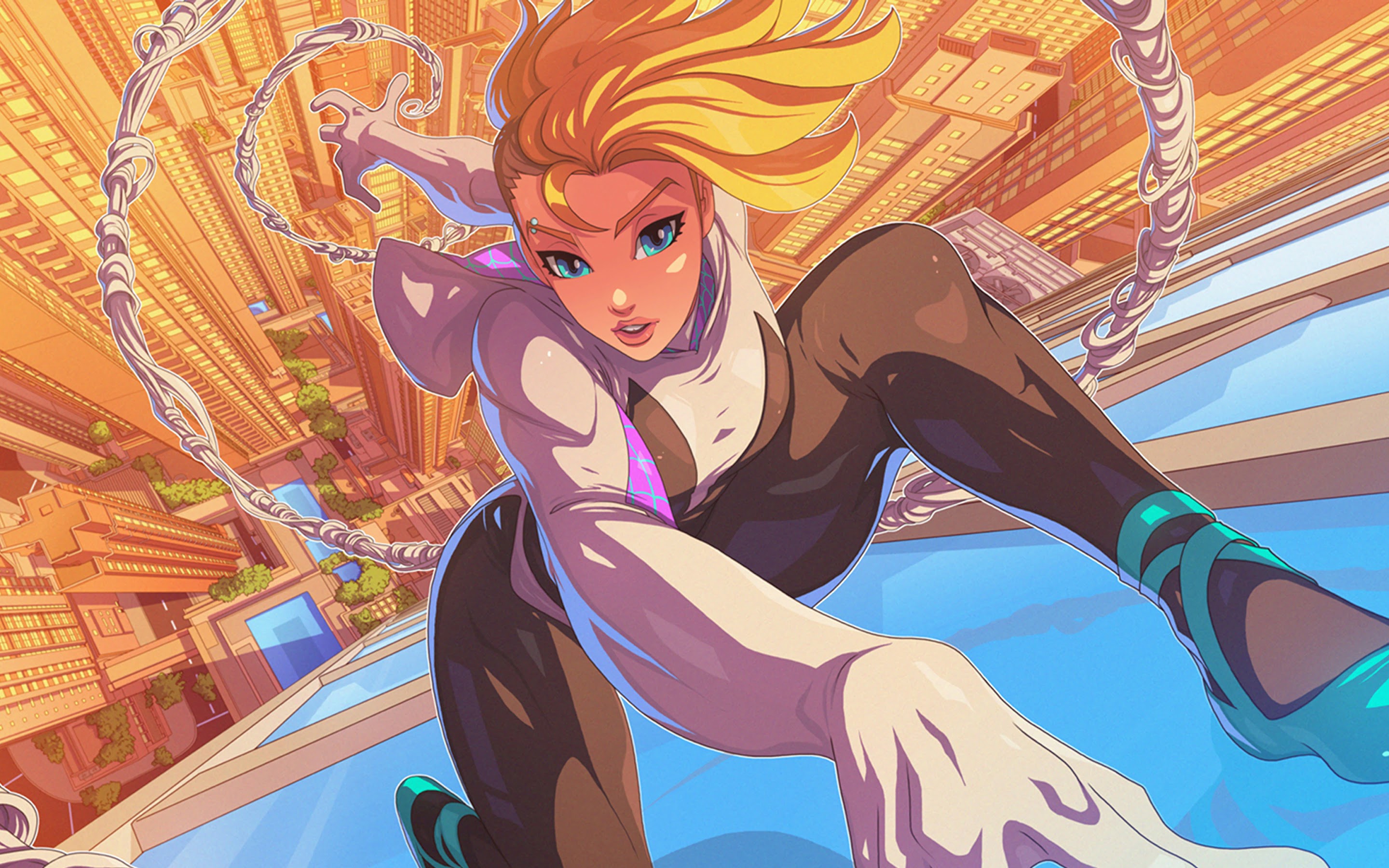 spider man into spider verse wallpaper gwen spider man into spider verse wallpaper gwen