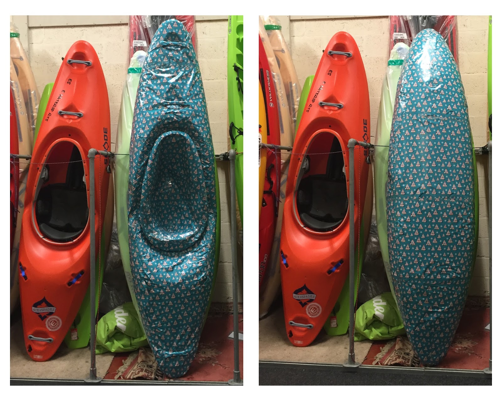 Escape Watersports How To Gift Wrap a Kayak