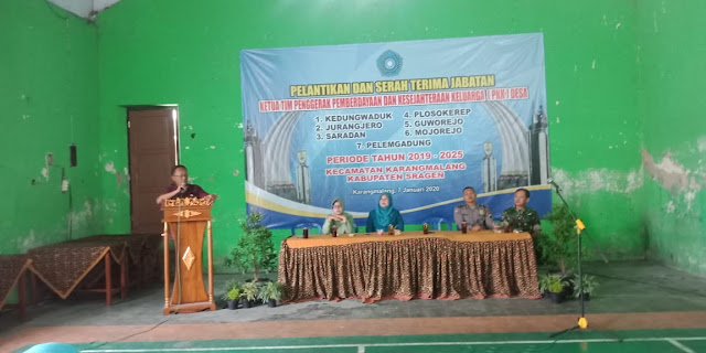 Serah Terima Jabatan TP PKK Tujuh Desa Di Kec. Karangmalang Serah Terima Jabatan TP PKK Tujuh Desa Di Kec. Karangmalang