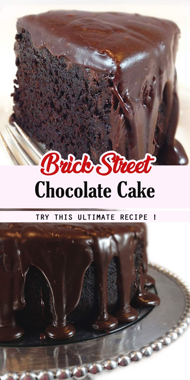 BRICK STREET CHOCOLATE CAKE 3 SECONDS