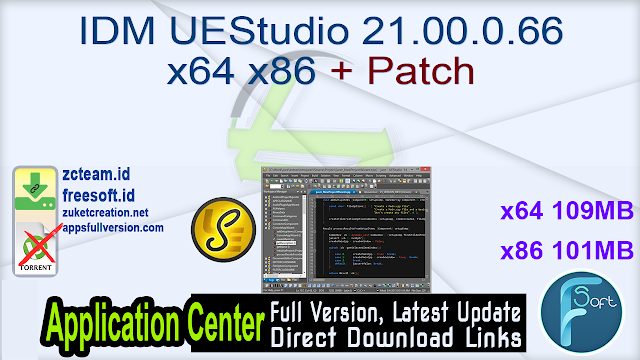 IDM UEStudio 21.00.0.66 x64 x86 + Patch_ ZcTeam.id