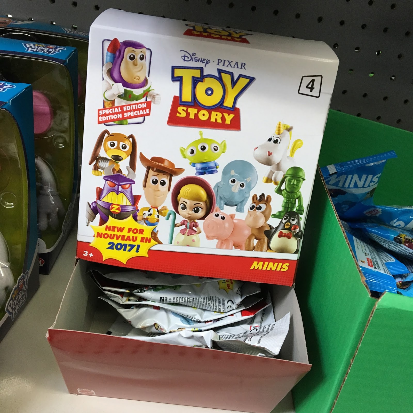 mattel toy story 4 minis