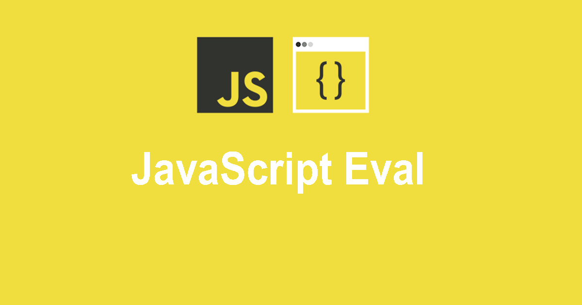 JavaScript Eval