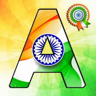 A Name Tiranga image India Flag A Letter Wallpaper